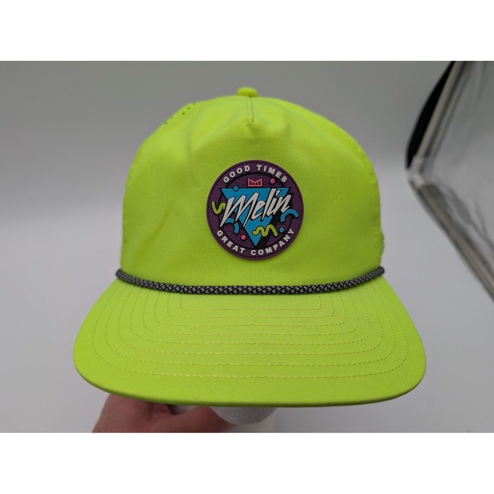 Melin Coronado Hydro Neon Collection Hat Yellow Snapback 58cm Classic